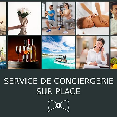 Apartment T2 Cosy Grande Terrasse, Piscine Et A 100m